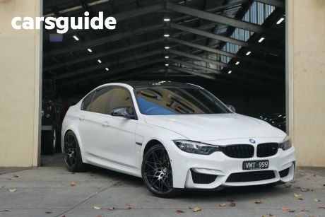 White 2018 BMW M3 Sedan Competition