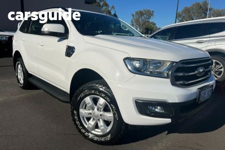 White 2019 Ford Everest Wagon Ambiente (4WD 5 Seat)