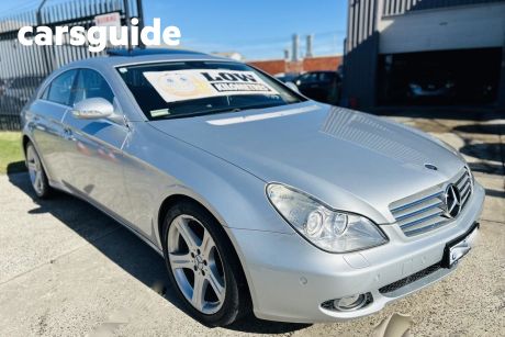 Silver 2006 Mercedes-Benz CLS350 Coupe