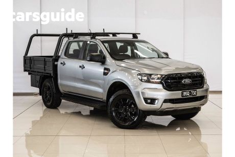 Silver 2021 Ford Ranger Double Cab Pick Up Sport 3.2 (4X4)