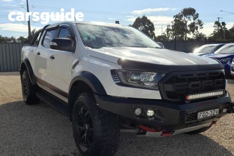 White 2021 Ford Ranger Double Cab Pick Up Raptor 2.0 (4X4)