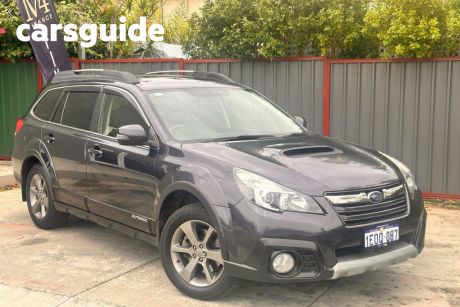 Grey 2014 Subaru Outback Wagon 2.0D Premium B5A