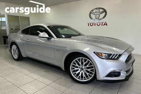 Silver 2016 Ford Mustang Coupe FAST GT 5.0 V8