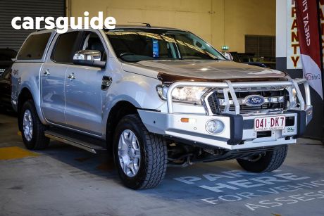 Silver 2017 Ford Ranger Dual Cab Utility FX4 Special Edition