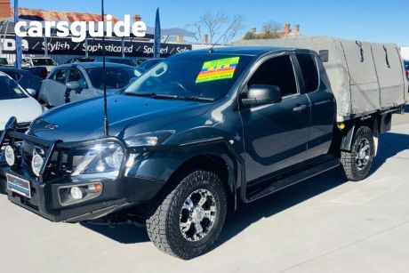 Blue 2015 Mazda BT-50 Freestyle Cab Chassis XT (4X4)