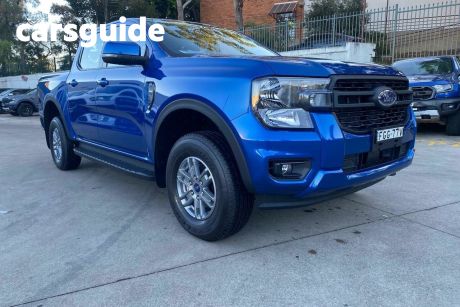Blue 2024 Ford Ranger Double Cab Pick Up XLS 2.0 (4X4)