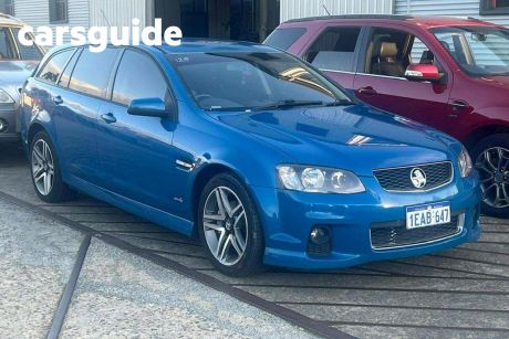 Blue 2012 Holden Commodore Sportswagon SV6