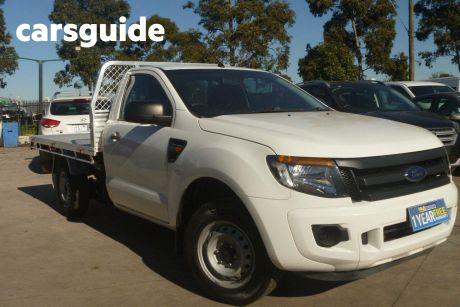 White 2011 Ford Ranger Crew Cab Chassis XL 2.2 (4X4)