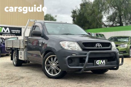 Grey 2011 Toyota Hilux Cab Chassis Workmate