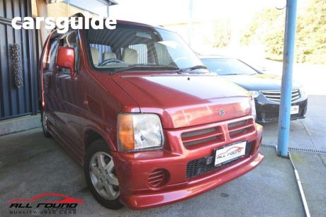 Red 1998 Suzuki Wagon R+ Wagon GL