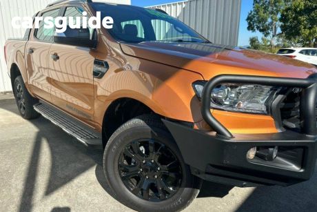 Orange 2018 Ford Ranger Double Cab Pick Up Wildtrak 2.0 (4X4)
