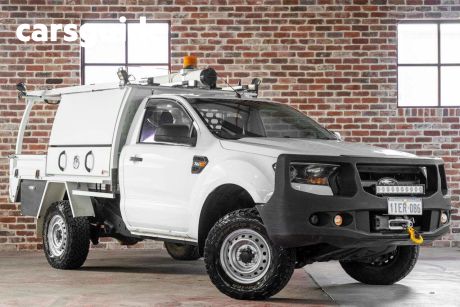 White 2017 Ford Ranger Cab Chassis XL 3.2 (4X4)