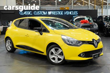 Yellow 2014 Renault Clio Hatchback Expression