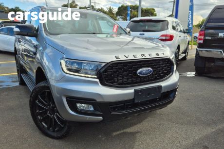 Silver 2021 Ford Everest Wagon Sport (4WD)