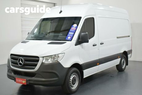 White 2020 Mercedes-Benz Sprinter Commercial 314CDI Low Roof MWB FWD