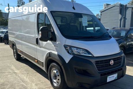 White 2021 Fiat Ducato Commercial Mid Roof XLWB