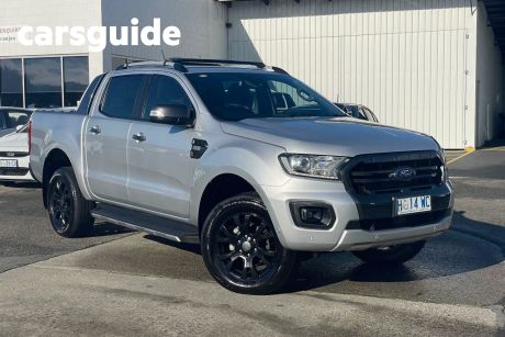Silver 2018 Ford Ranger Double Cab Pick Up Wildtrak 3.2 (4X4)