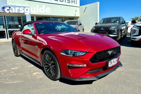Red 2022 Ford Mustang Convertible GT 5.0 V8