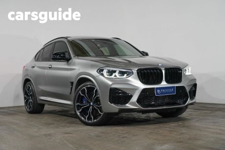 Grey 2020 BMW X4 Coupe M Competition Xdrive
