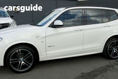 White 2015 BMW X3 Wagon Xdrive 20D