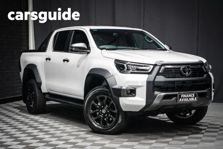 White 2024 Toyota Hilux Double Cab Pick Up Rogue 48V (4X4)