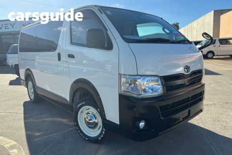 White 2012 Toyota HiAce Commercial 4WD