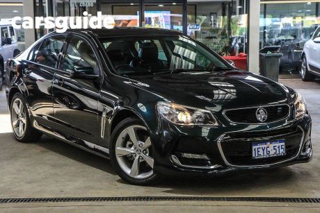 Green 2016 Holden Commodore Sedan SV6 Reserve Edition