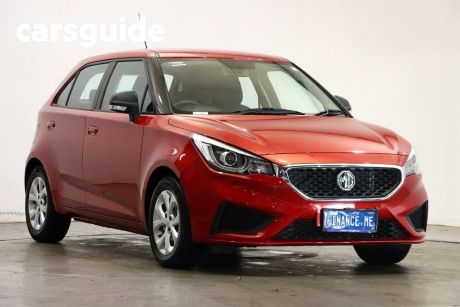 Red 2020 MG MG3 Auto Hatchback Core (with Navigation)