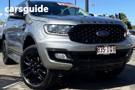 Silver 2021 Ford Everest Wagon Sport (4WD)