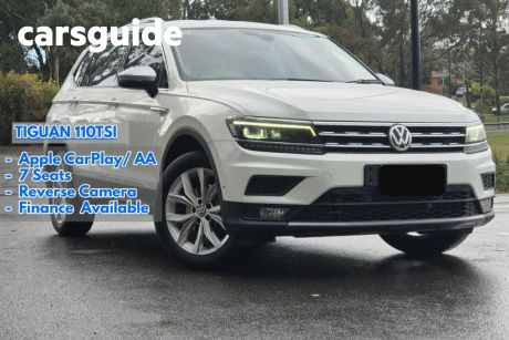White 2018 Volkswagen Tiguan Wagon Allspace 110 TSI Comfortline