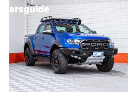 Blue 2018 Ford Ranger Double Cab Pick Up Raptor 2.0 (4X4)