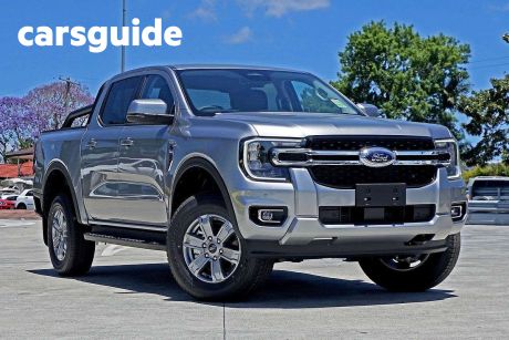 Silver 2023 Ford Ranger Double Cab Pick Up XLT 2.0 HI-Rider (4X2)