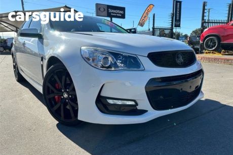 White 2016 Holden Commodore Sportswagon SS-V Redline