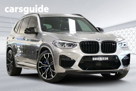 Grey 2019 BMW X3 Wagon M Competition Xdrive