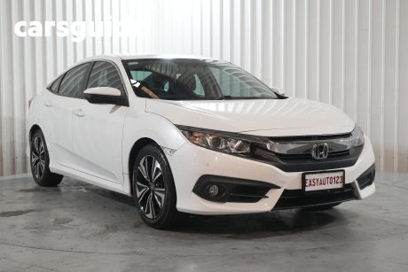 White 2016 Honda Civic Sedan VTI-L