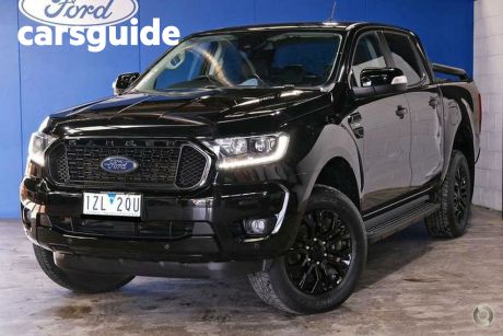 Black 2021 Ford Ranger Double Cab Pick Up FX4 2.0 (4X4)