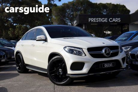 White 2018 Mercedes-Benz GLE350 Coupe D 4Matic