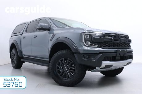 Grey 2022 Ford Ranger Double Cab Pick Up Raptor 3.0 (4X4)