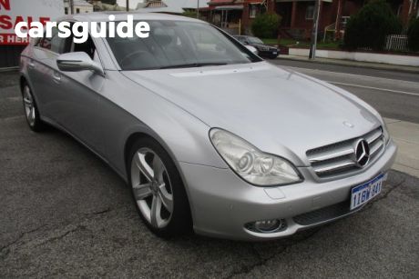 Silver 2010 Mercedes-Benz CLS350 Coupe