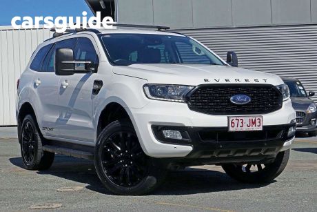 White 2020 Ford Everest Wagon Sport (4WD)