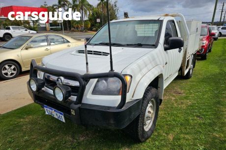 White 2011 Holden Colorado Cab Chassis DX (4X4)