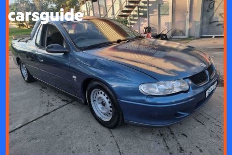 Blue 2001 Holden Commodore Utility
