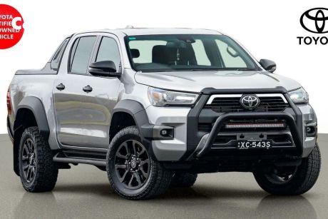 Silver 2022 Toyota Hilux Double Cab Pick Up Rogue (4X4)