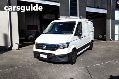 White 2018 Volkswagen Crafter Commercial 35 MWB TDI340 Runner
