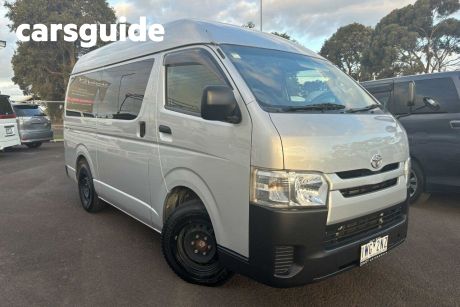 Silver 2015 Toyota HiAce Commercial LWB High Roof