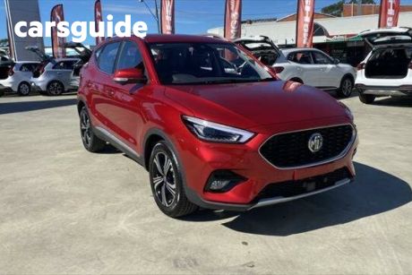 Red 2024 MG ZST SUV Vibe