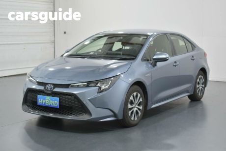 Grey 2021 Toyota Corolla Sedan Ascent Sport (hybrid)