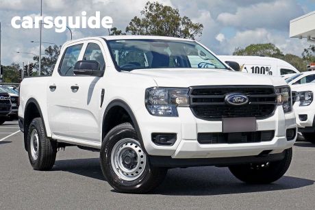 White 2023 Ford Ranger Double Cab Pick Up XL 2.0 HI-Rider (4X2)