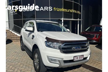 White 2017 Ford Everest Wagon Trend
