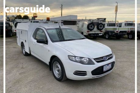 White 2014 Ford Falcon Cab Chassis (LPI)